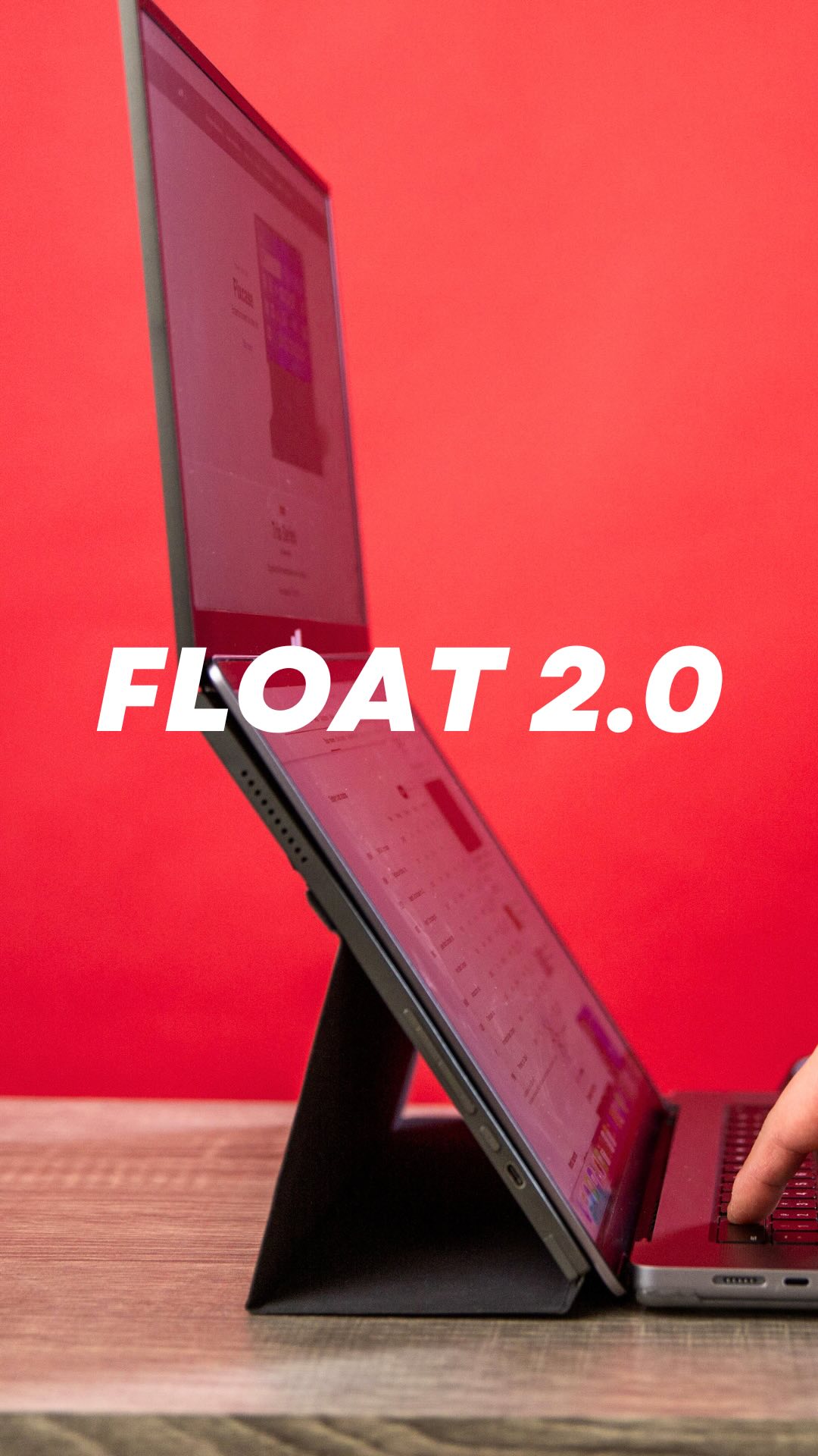 Duex Float 2 & Pro Portable Stacked Extra Screen for Laptop