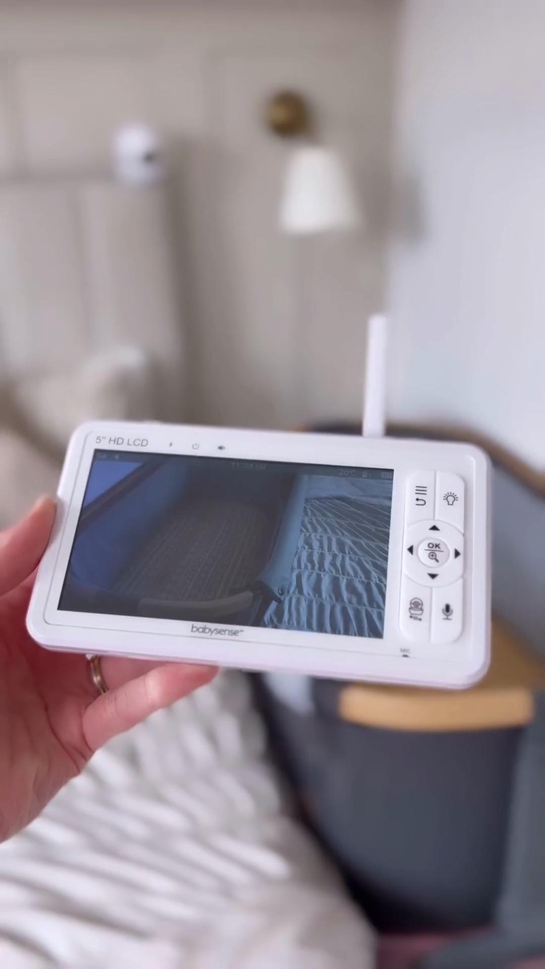 Babysense HD S2: Video Baby Monitor, One Camera, Non wifi, Night Light